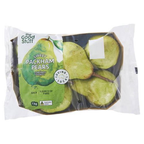Packham Pears 1kg Product Image Front shot 01
